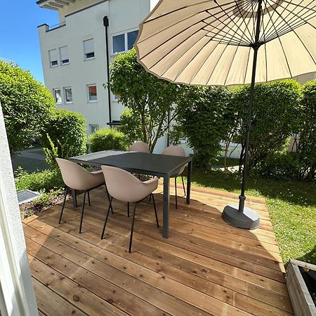 Stylisches 2-Raum-Apartment - In Center Parc Naehe Leutkirch im Allgau Bagian luar foto